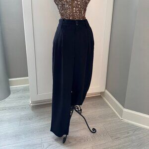 Madewell | Classic Workwear Trouser Pants | Black | Size 8